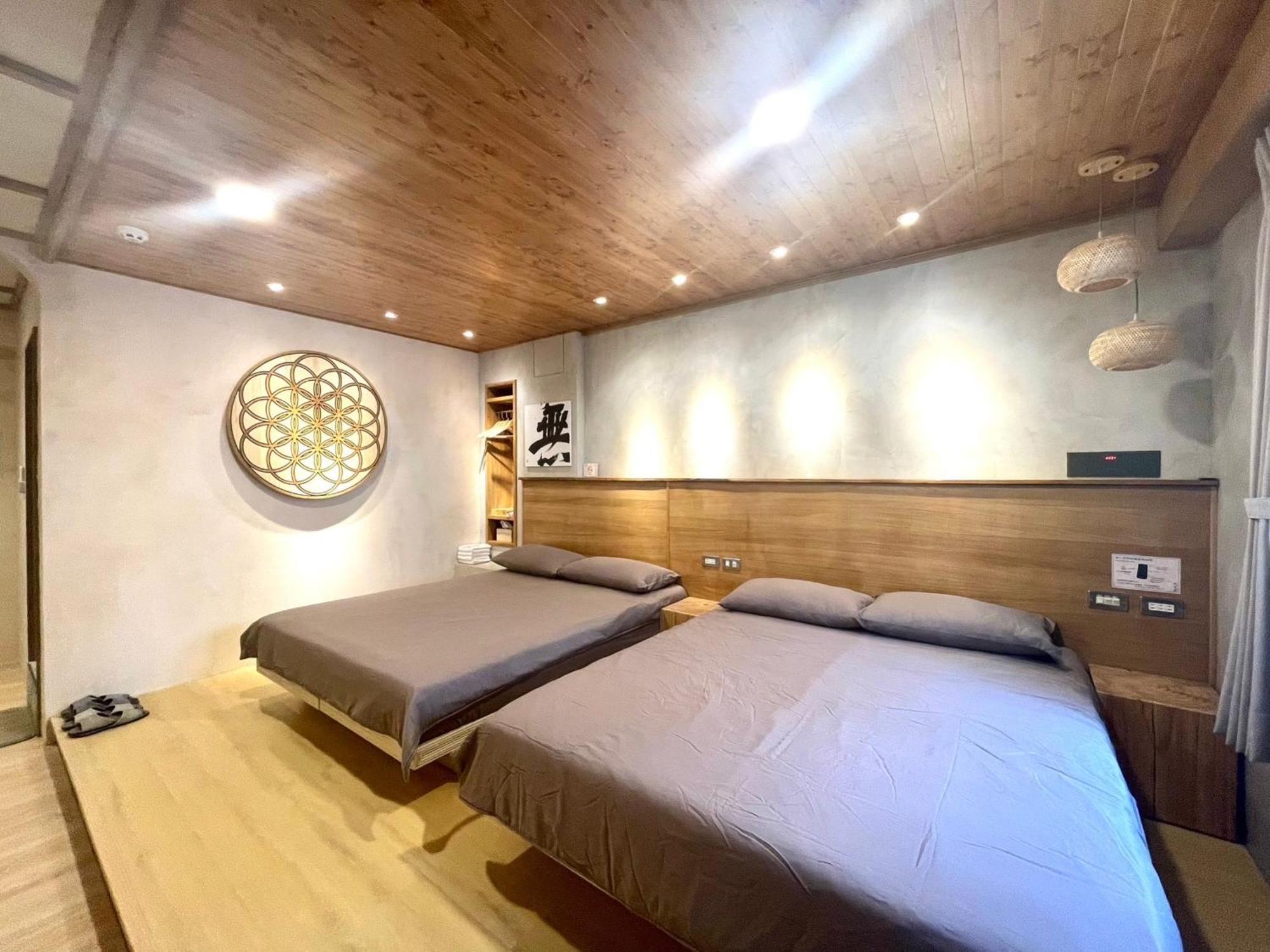 醒覺旅人-訂房後需聯繫轉帳 Apartment Đài Nam Ngoại thất bức ảnh